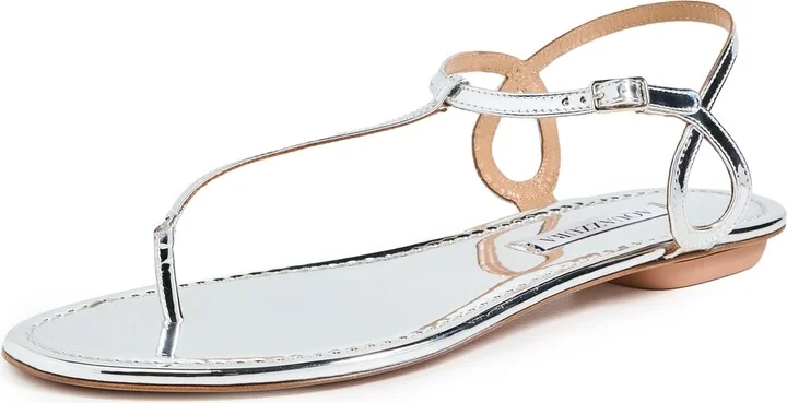 Aquazzura Almost Bare Sandal Flats