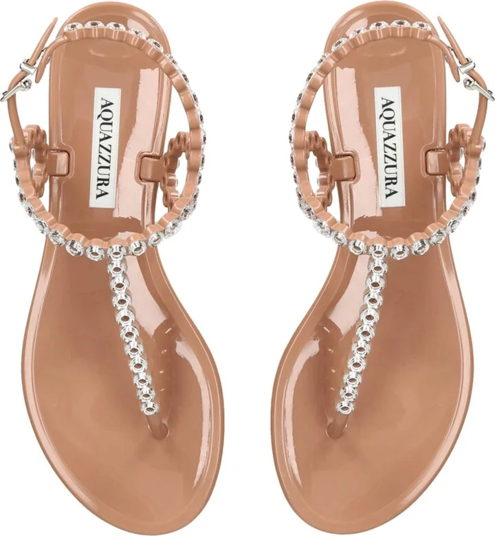 Aquazzura Almost Bare Sandals - Image 4