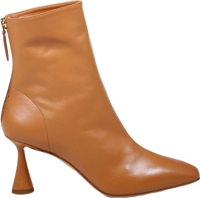 Aquazzura Amore Pointed-Toe Back-Zip Boots