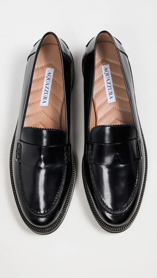 Aquazzura Aqua Loafers - Image 3