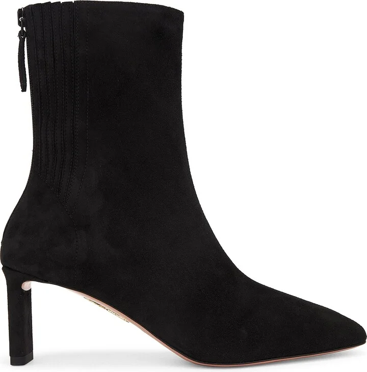 Aquazzura Blade 65 Bootie in Black