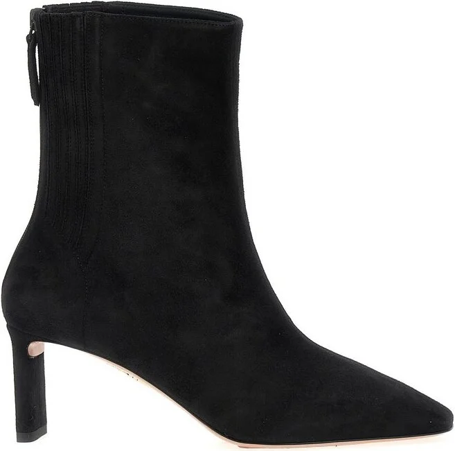 Aquazzura Blade Square Toe Ankle Boots