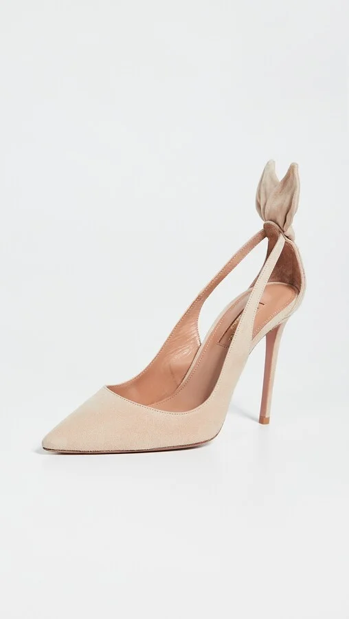 Aquazzura Bow Tie Pump 105 - Image 2