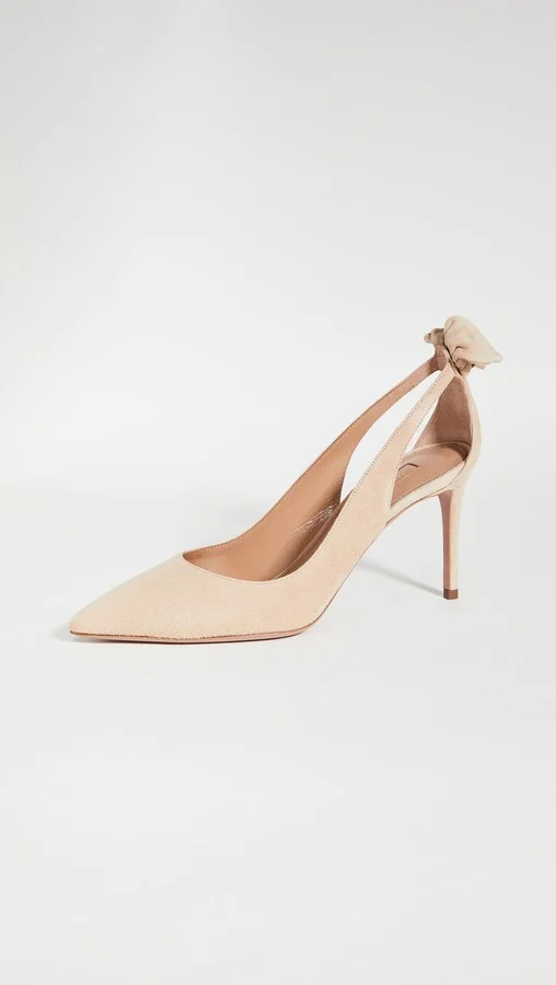 Aquazzura Bow Tie Pump 85 - Image 2