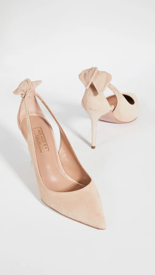 Aquazzura Bow Tie Pump 85 - Image 5