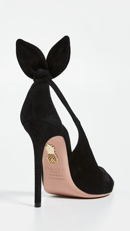 Aquazzura Bow Tie Pumps 105mm - Image 4
