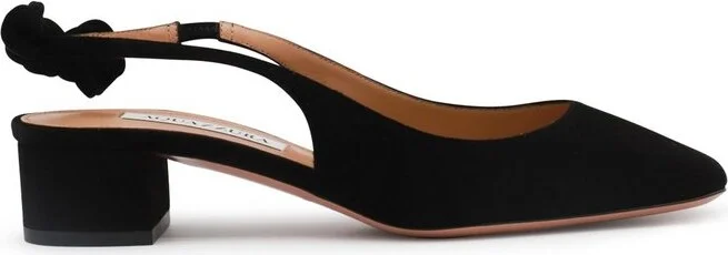 Aquazzura Bow-Tie Slingback Pumps