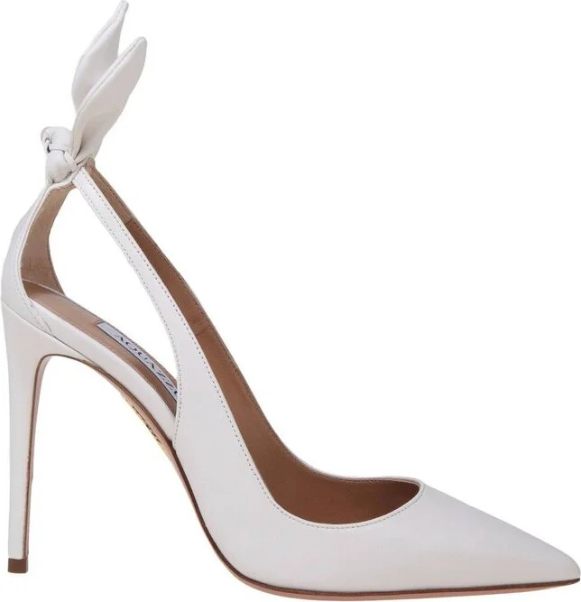 Aquazzura Bow Tie Slingback Pumps