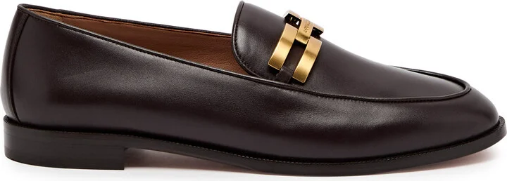 Aquazzura Brandi Leather Loafers
