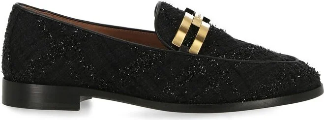 Aquazzura Brandi Logo Detailed Loafers