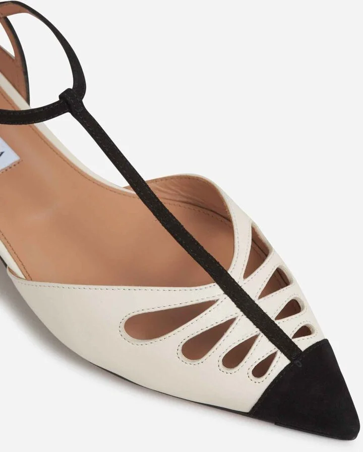 Aquazzura Camille Flat Ballerinas - Image 5