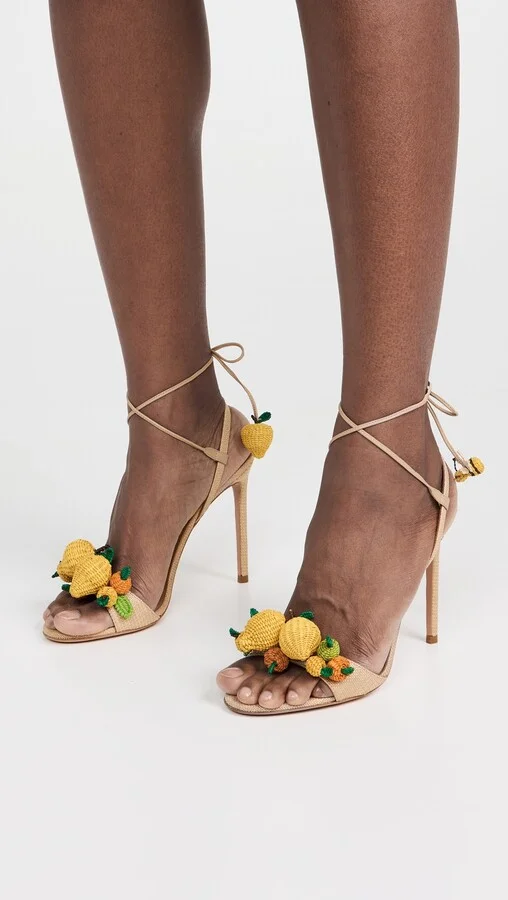 Aquazzura Citrus Punch Sandals 105mm - Image 4