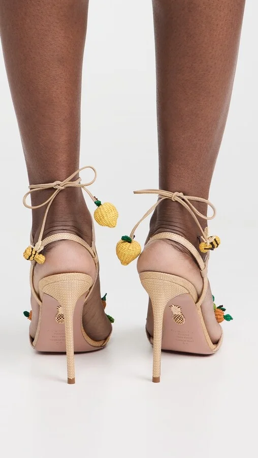 Aquazzura Citrus Punch Sandals 105mm - Image 5