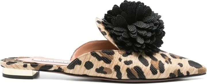 Aquazzura Couturier Mule Flat Shoes