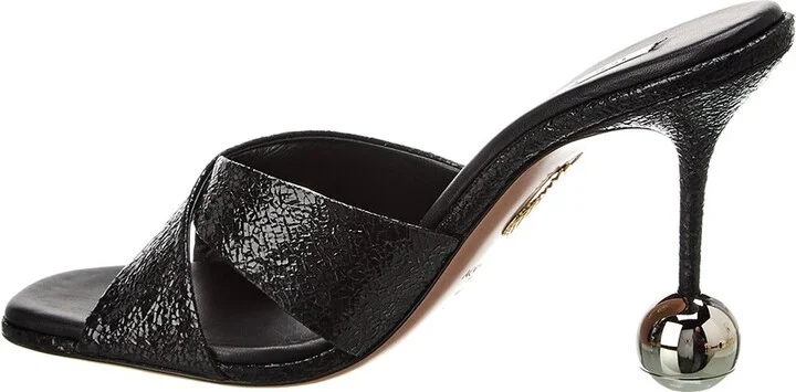 Aquazzura Darling 95 Leather Mule - Image 2