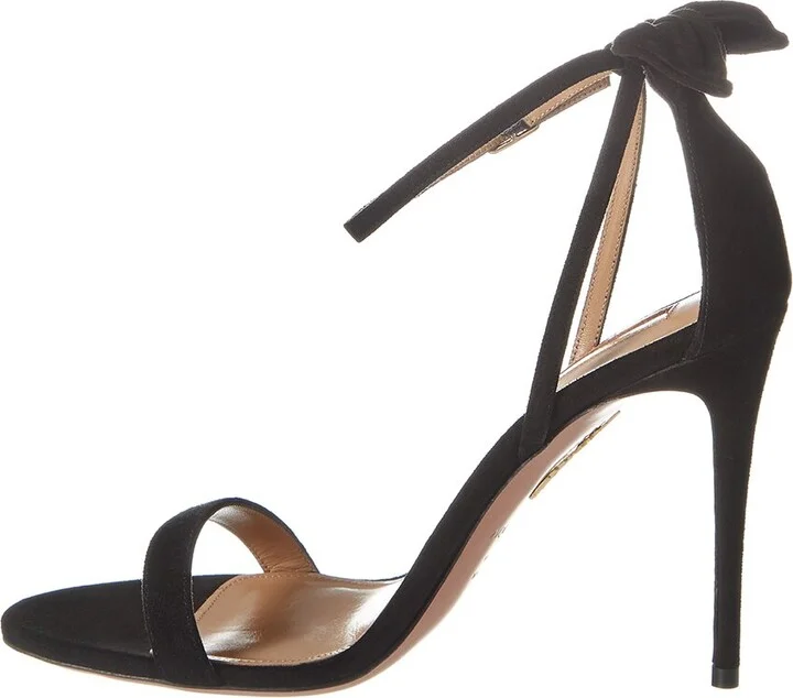 Aquazzura Deneuve 105 Suede Sandal - Image 2