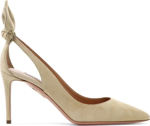 Aquazzura Deneuve Bow Tie Pumps