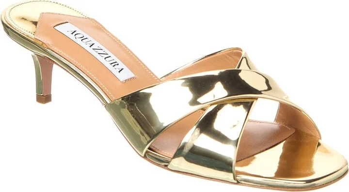 Aquazzura Divine 50 Leather Mule