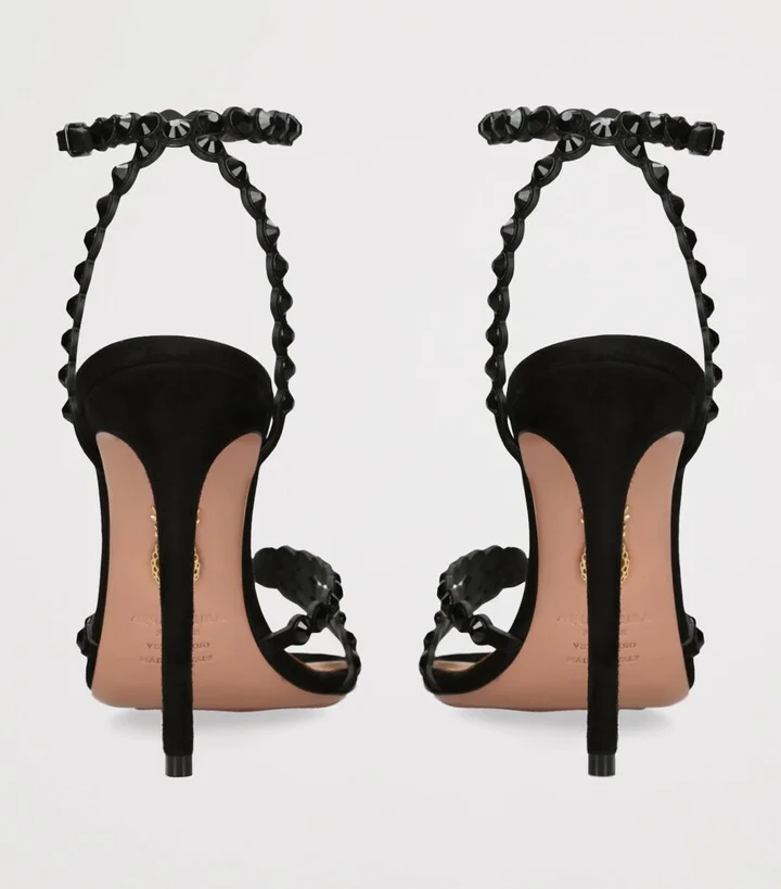 Aquazzura Embellished Tequila Heeled Sandals 105 - Image 2