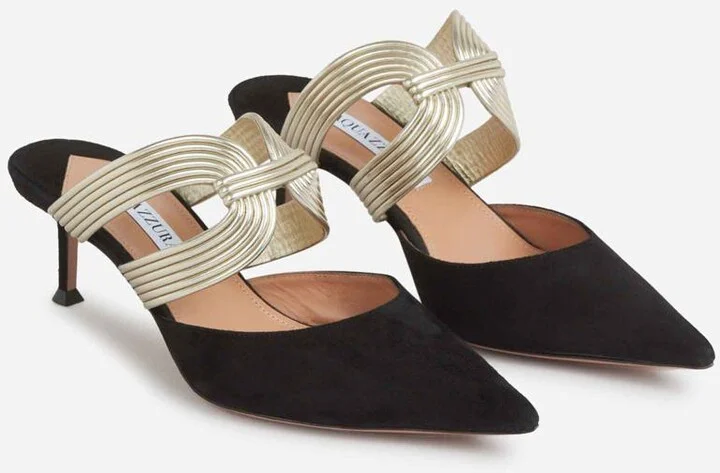 Aquazzura Esencia Heel Mules - Image 2