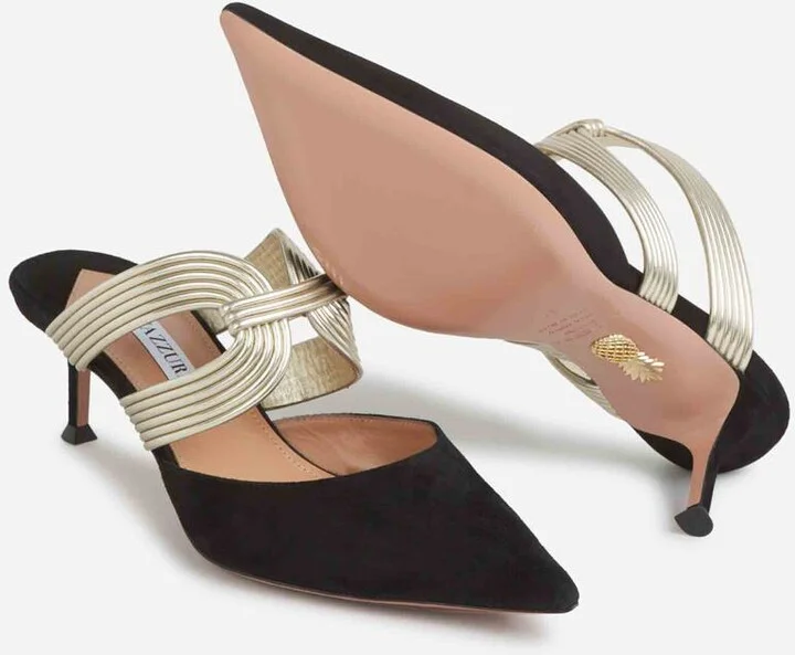 Aquazzura Esencia Heel Mules - Image 4