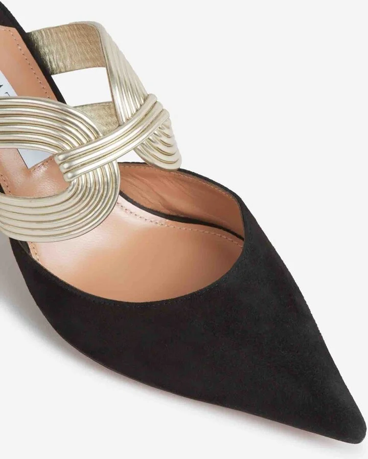 Aquazzura Esencia Heel Mules - Image 5