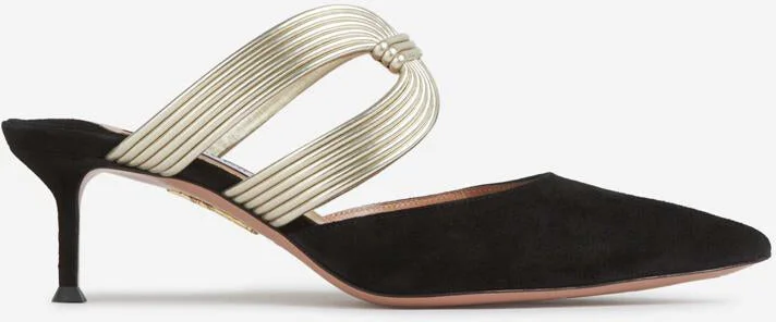 Aquazzura Esencia Heel Mules