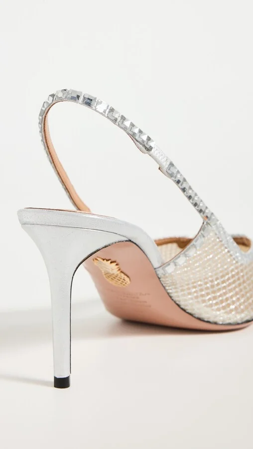 Aquazzura Forbidden Love Slingbacks 75mm - Image 4