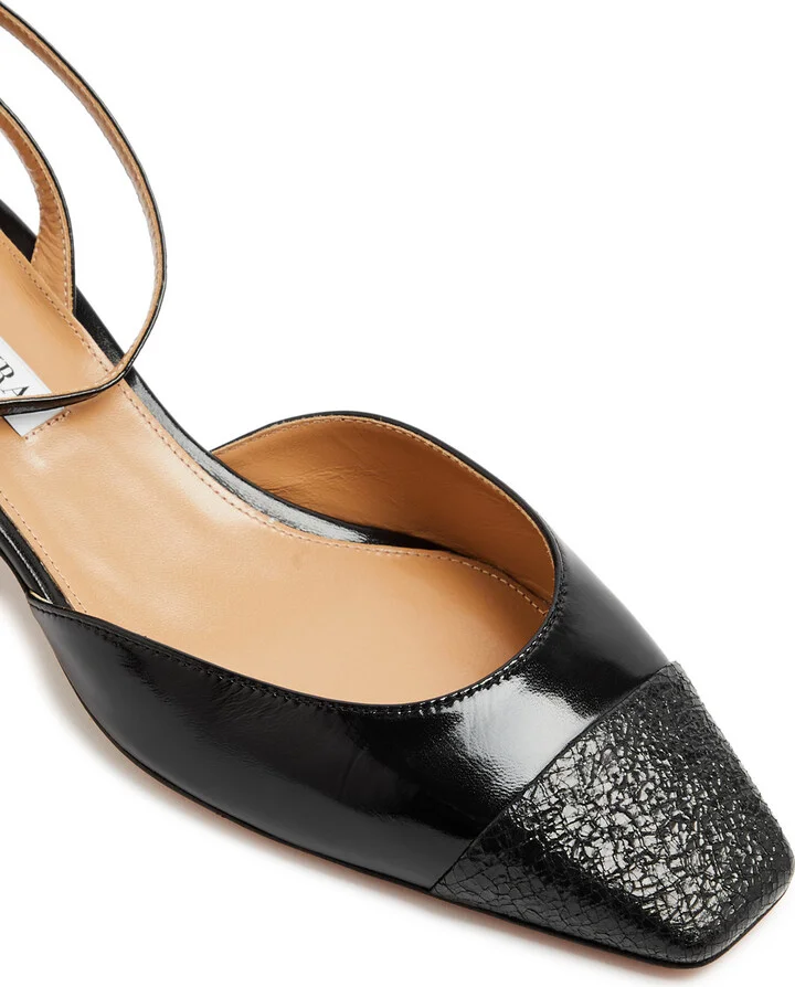 Aquazzura French Flirt 35 Leather Pumps - Image 8