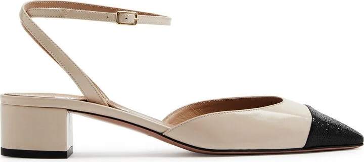 Aquazzura French Flirt 35 Leather Pumps