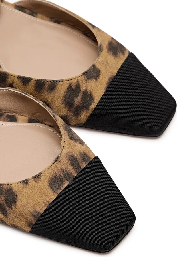 Aquazzura French Flirt 35 Leopard-print Suede Pumps - Image 3