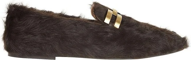 Aquazzura Furry Brandi Mocassins