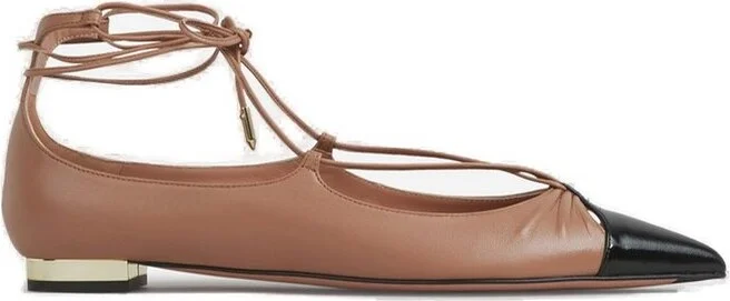 Aquazzura Gabi Pointed Toe Flat Shoes