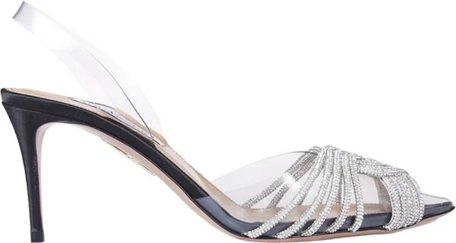 Aquazzura Gatsby Embellished Slingback Pumps