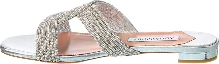 Aquazzura Gatsby Leather Sandal - Image 2