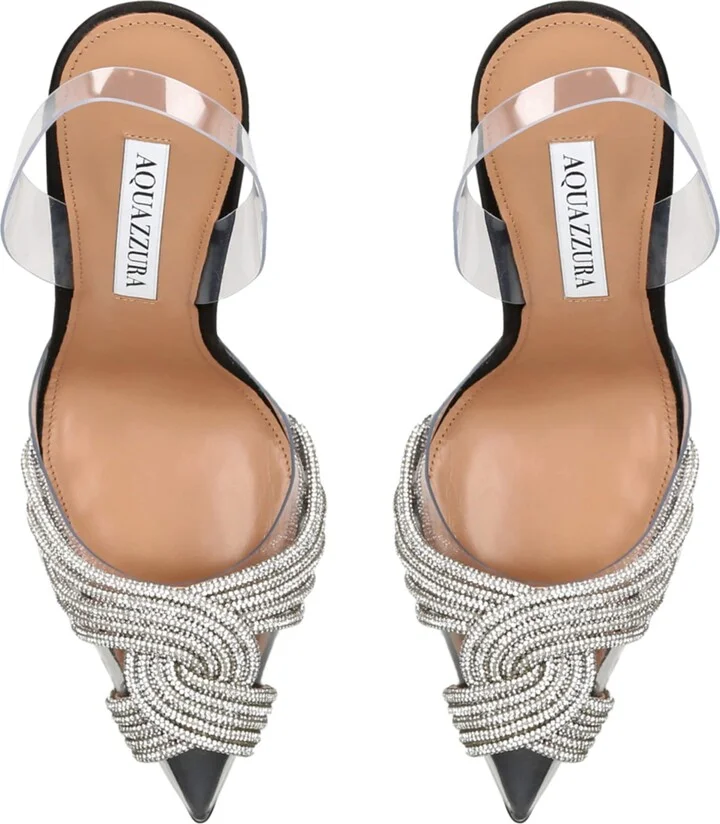Aquazzura Gatsby Sling Pumps 105 - Image 3