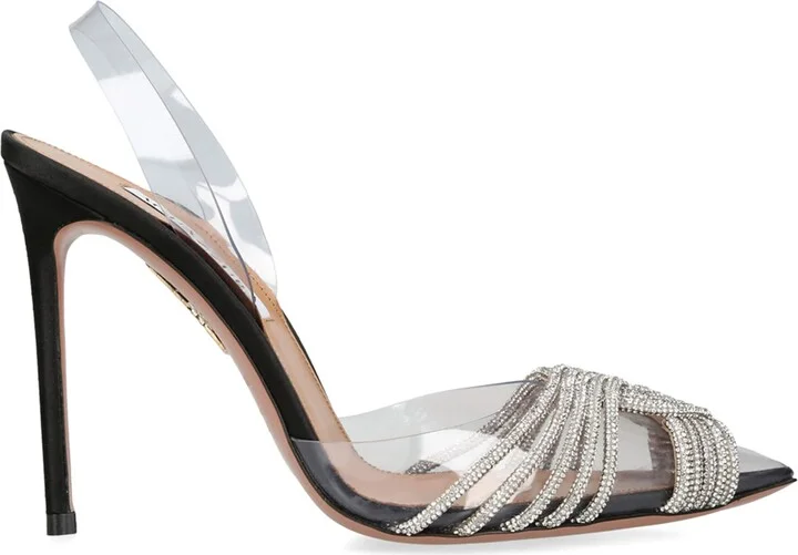 Aquazzura Gatsby Sling Pumps 105