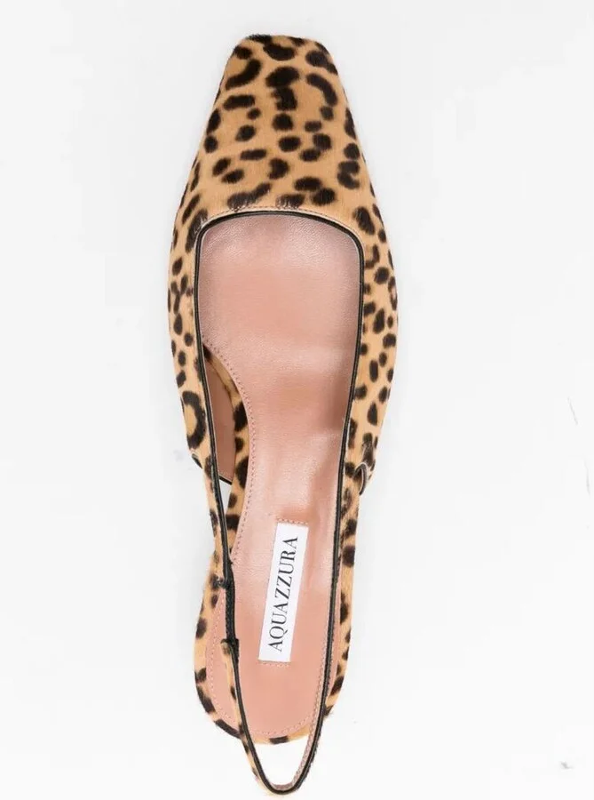 Aquazzura "Ginza" Sling Back T. 3.5 Shoes - Image 2