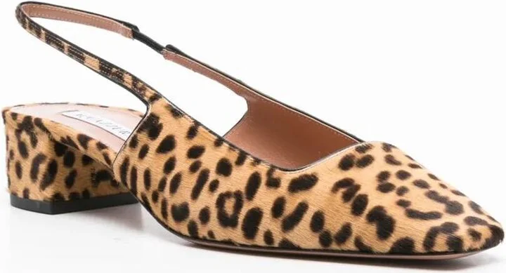 Aquazzura "Ginza" Sling Back T. 3.5 Shoes - Image 3