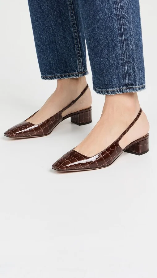 Aquazzura Ginza Sling Pumps 35mm - Image 3