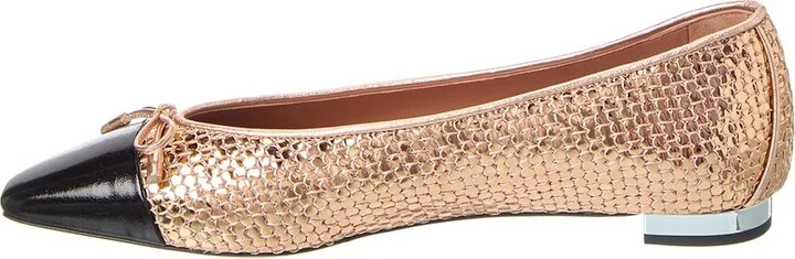 Aquazzura Gioia Leather Flat - Image 2