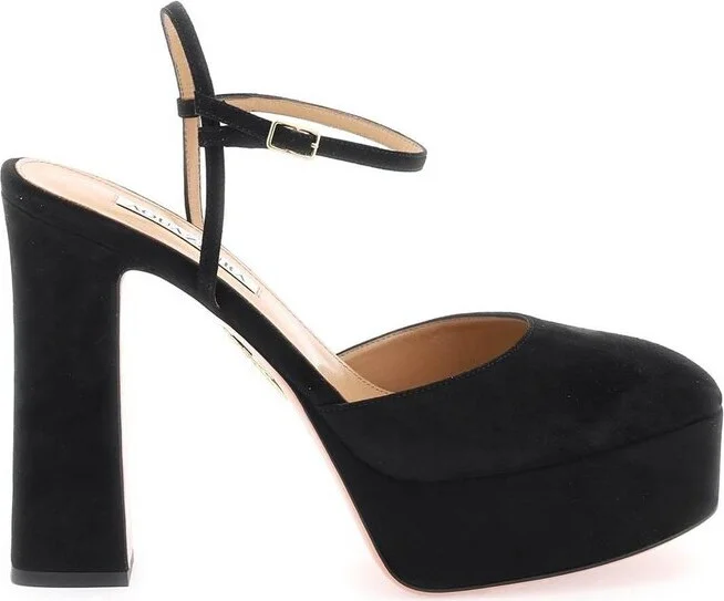 Aquazzura Groove High-Heeled Pumps