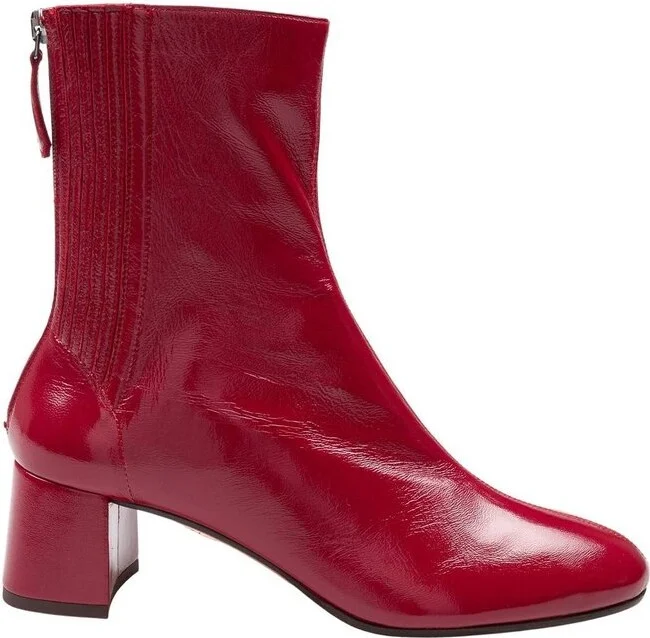 Aquazzura Honore Round Toe Ankle Boots