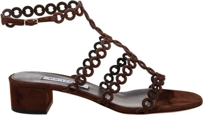 Aquazzura Infinity Chain Sandals