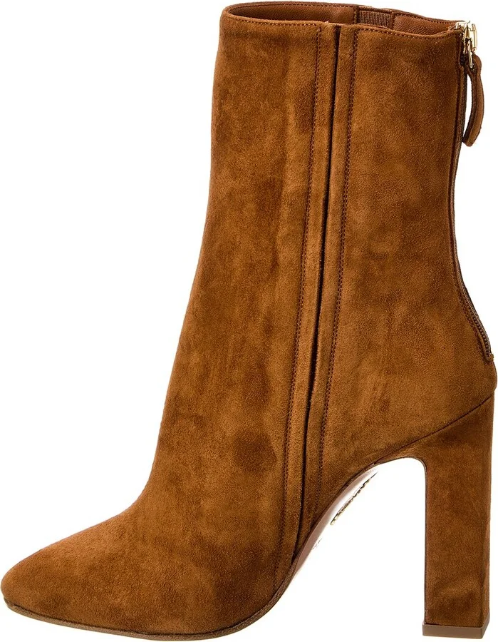 Aquazzura Joplin 105 Suede Bootie - Image 2