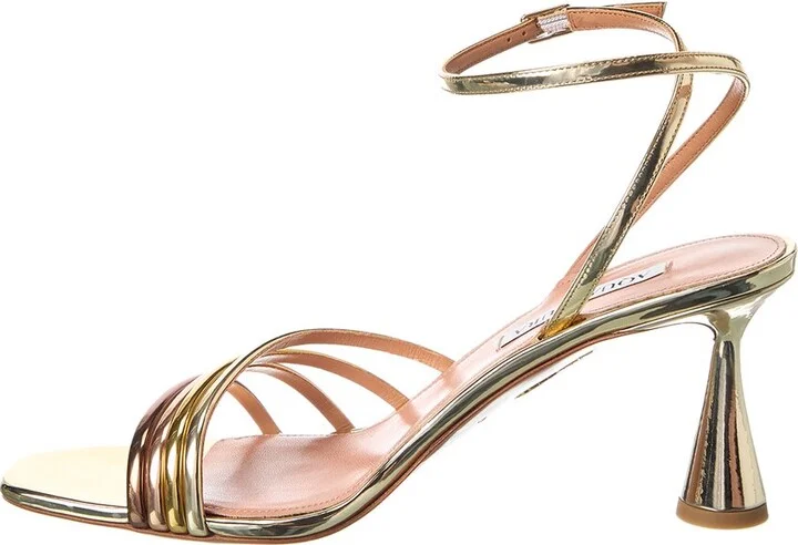 Aquazzura Latour 75 Leather Sandal - Image 2