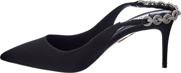 Aquazzura Love Link 75 Grosgrain Slingback Pump - Image 2