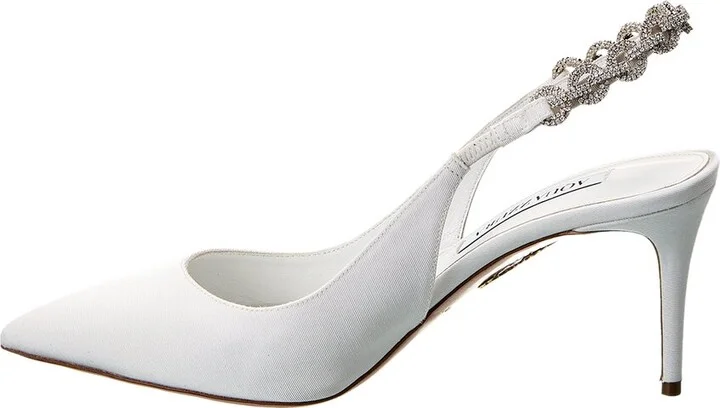 Aquazzura Love Link 75 Grosgrain Slingback Pump - Image 2