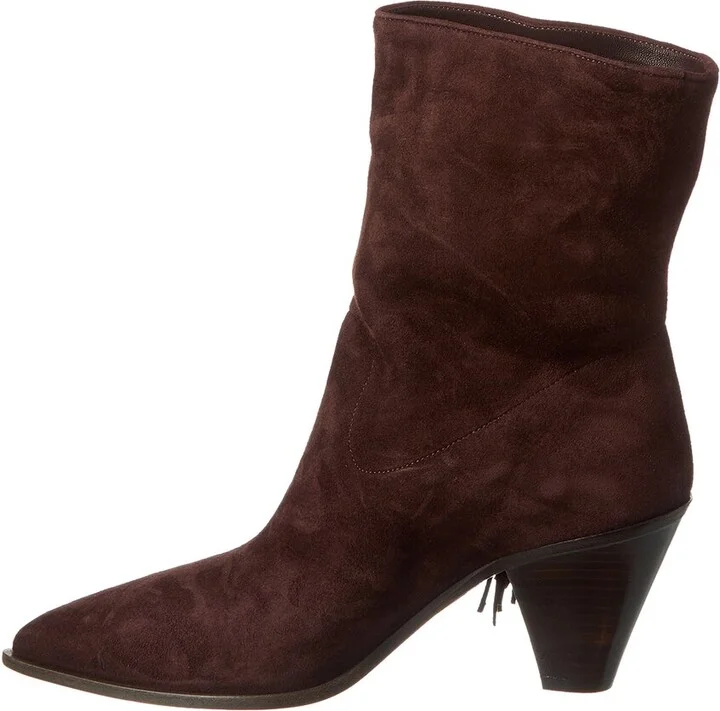 Aquazzura Marfa 70 Suede Bootie - Image 2
