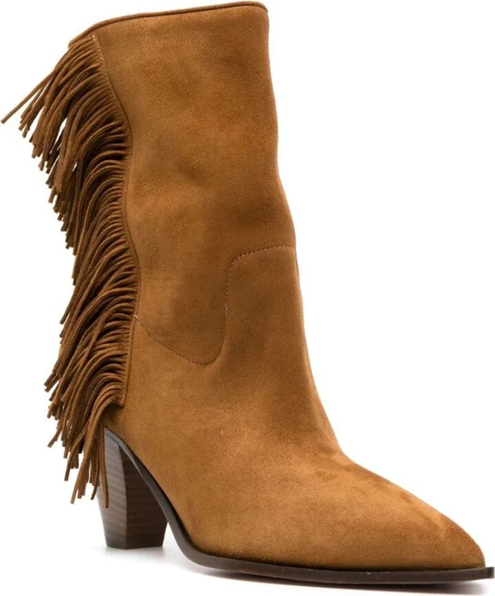 Aquazzura Marfa Bootie 70 Shoes - Image 4